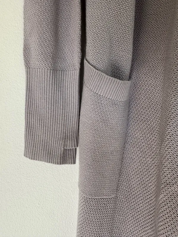 Lululemon Lunar Lengths Wrap Sweater Iced Iris 4 - Image 2