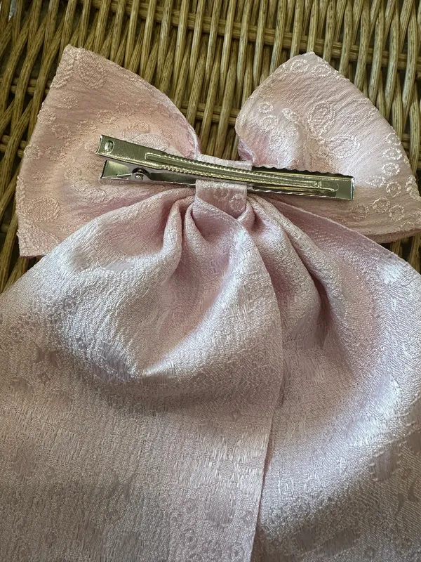 2 Long Hair Bow Clips Multiple - Image 4