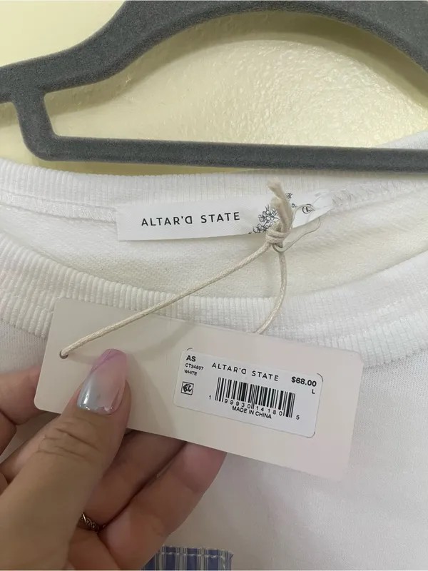 NEW Altar’d State Cape Cod Massachusetts Lighthouse Pullover Size Large NWT - Image 3