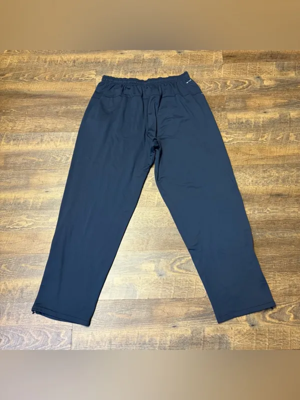 Nike Dri-FIT Running Joggers SweatPants Womens XXL 2XL Blue Zip Ankle 339669-475 - Image 9