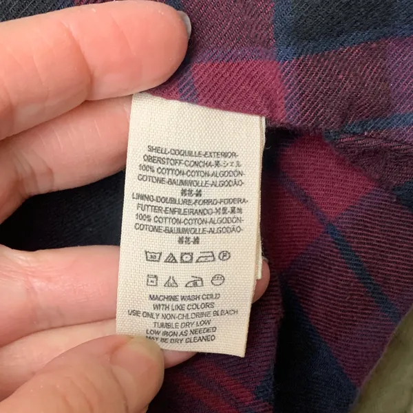 Free People size small jacket military green trench academia 80s retro patch - Image 11
