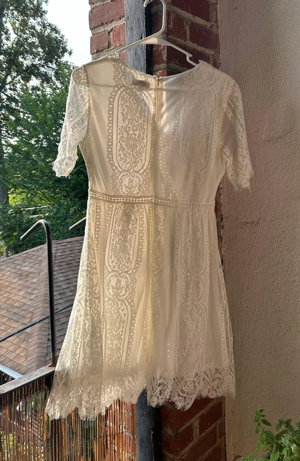 Lacey White Dress - Image 3