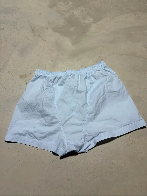 Skims Light Blue boxer Shorts small - Image 3