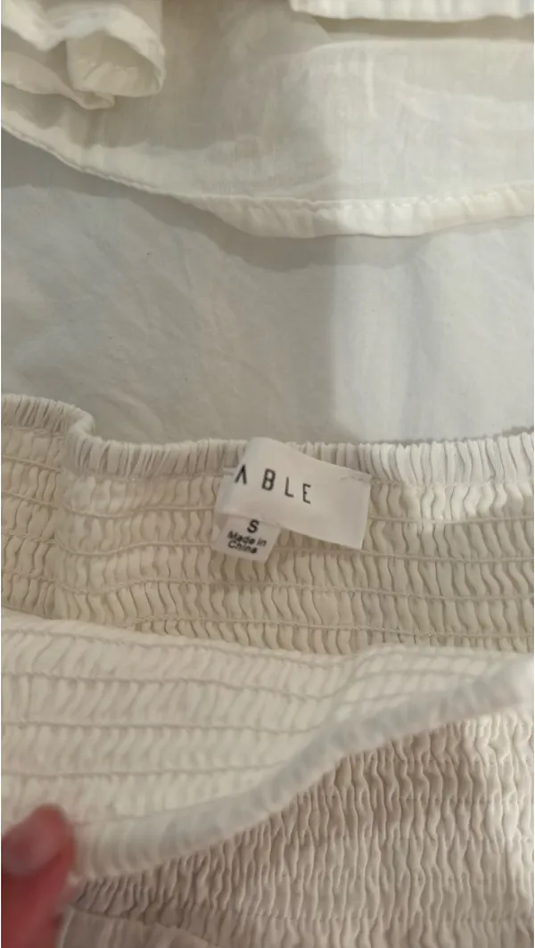 Mable White Skirt ONLY - Image 2