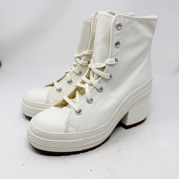 Converse Chuck 70 Deluxe High Top Platform Sneakers Women’s Size 9.5 White - Image 4