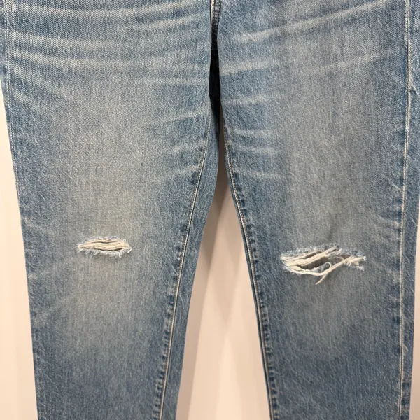 Slvrlake London Jeans SZ 27 NWT Shakedown Straight Leg Distress Denim High Waist - Image 14