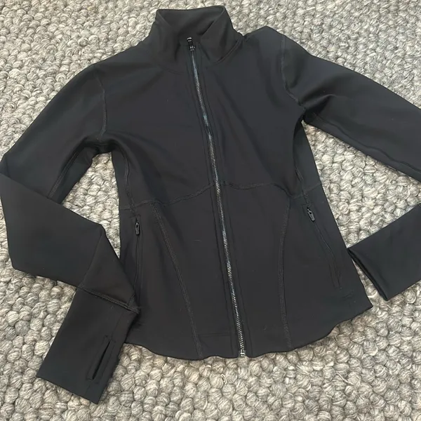 YPB Atheltic Full Zip Women's Black Workout Jacket Size XS - Image 2