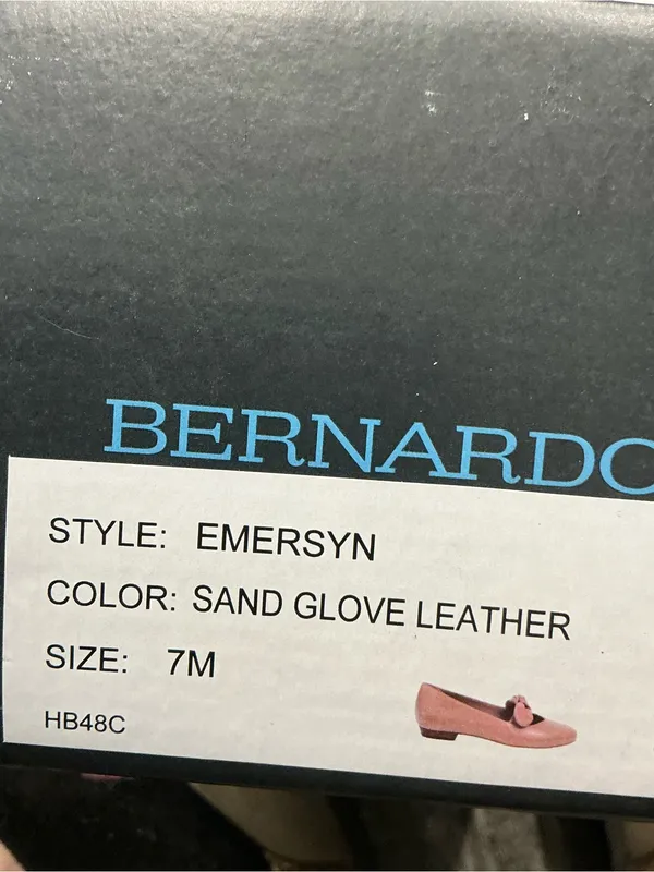 Bernardo Tan Knot-Detail Ballet Flat Size 7 - Image 16
