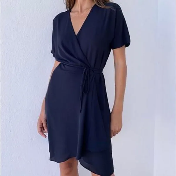 ✨ARITZIA BABATON Wallace Navy Sz Small Dress✨ - Image 2