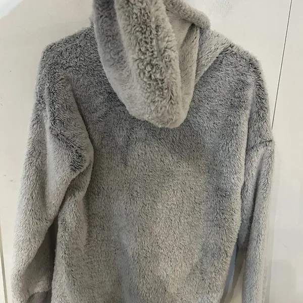 Aerie XS Gray Cozy Fleece Womens - Image 9