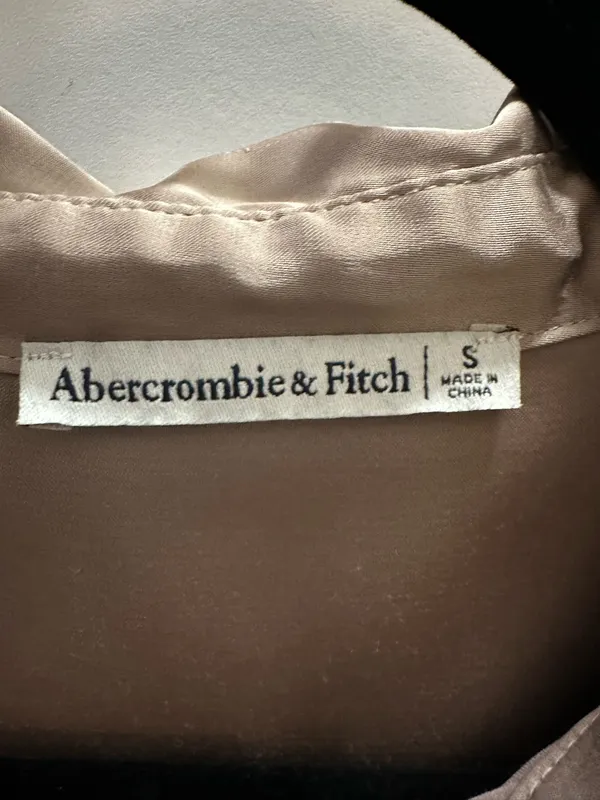 Abercrombie and Fitch Satin T-Shirt Dress - Image 6