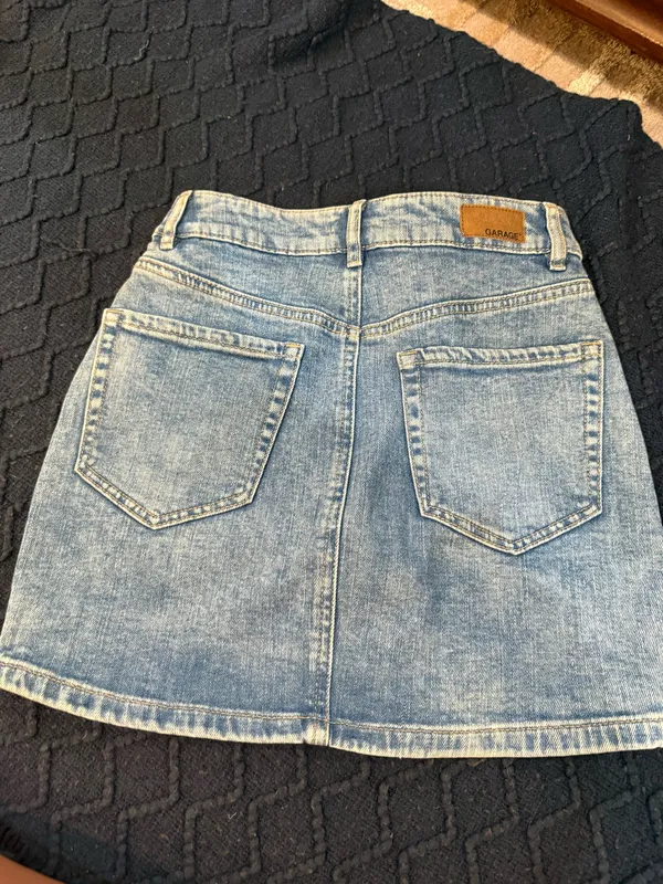 Garage Jean Skirt Mini - Image 3