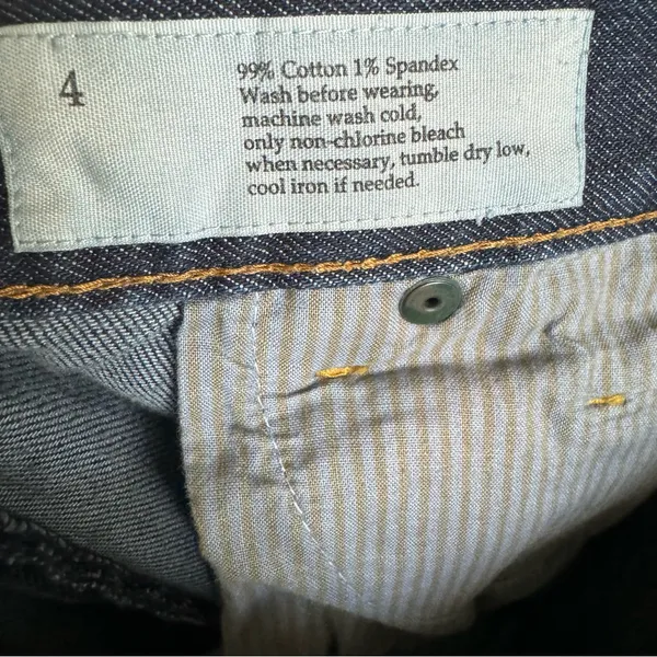 LOFT Size 4 Modern Slim Casual Straight Jeans Normcore Smart Casual Minimalist - Image 6
