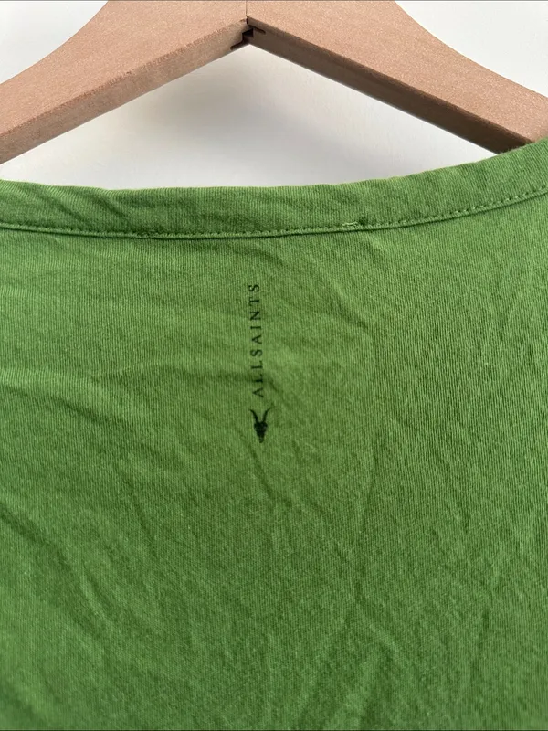 All saints green short sleeve shirt - Image 5