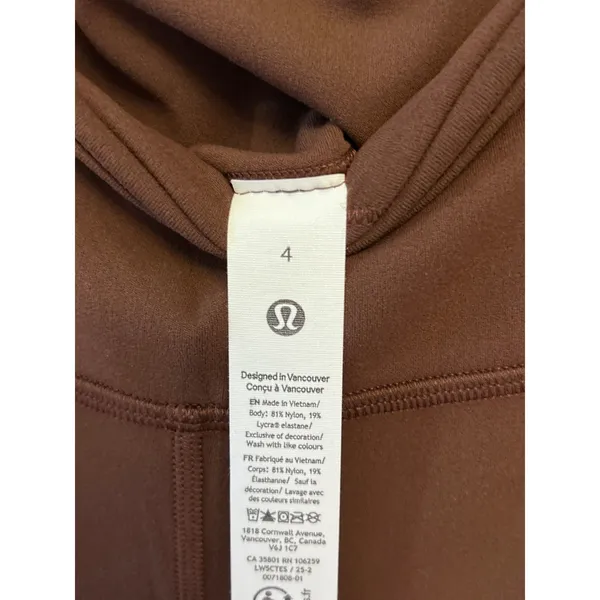 Lululemon Align HR 28" Leggings/ Tight size 4 lava Cake Brand New Authentic - Image 2