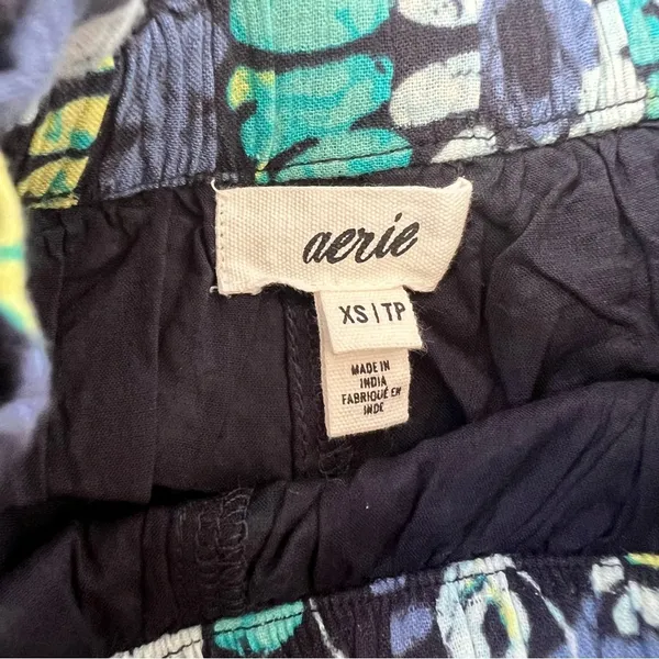 Aerie Rock 'n' Ruffle Skort in Blue Black Purple Multi Size XSmall NWT - Image 3