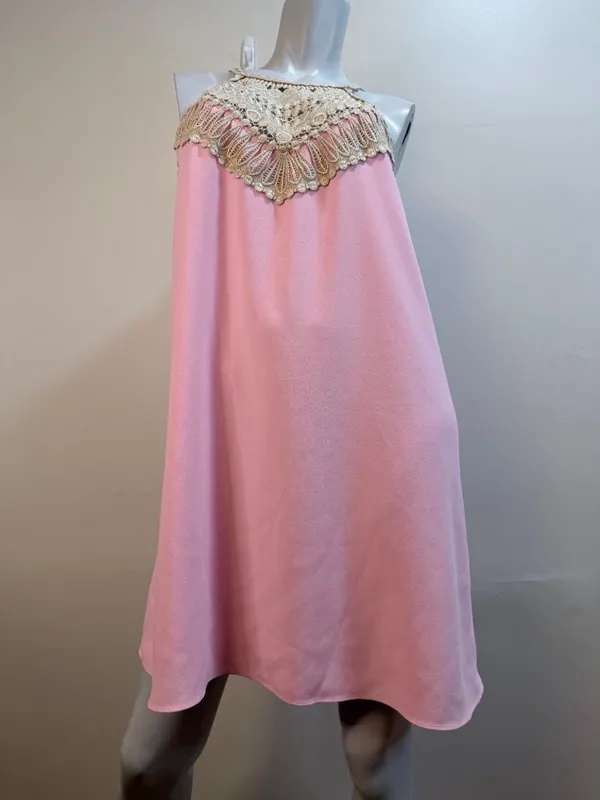 Lilly Pulitzer Resortwear Preppy Coastal Pearl Soft Shift in Coral Reef Tint Sz - Image 4