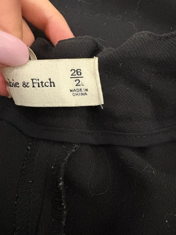 Abercrombie Tailored Straight Pant - Image 3