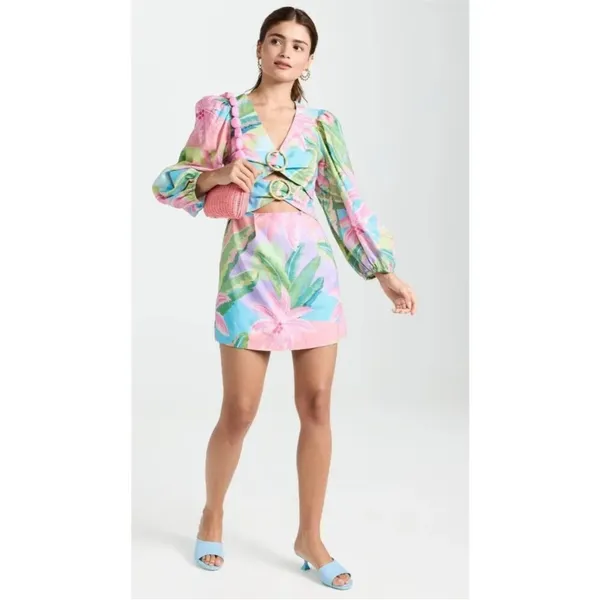 Farm Rio Beach Vibe Mini Dress - Image 3