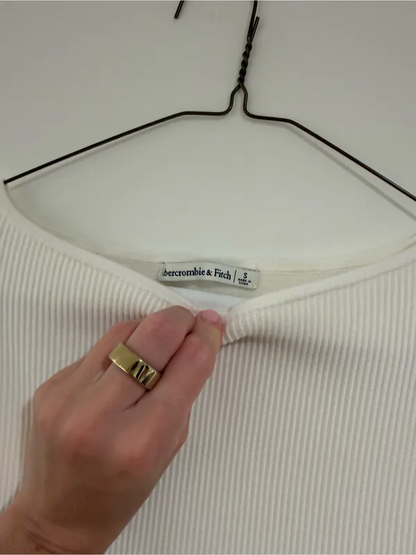 Abercrombie & Fitch Ribbed Knit Top - Image 2