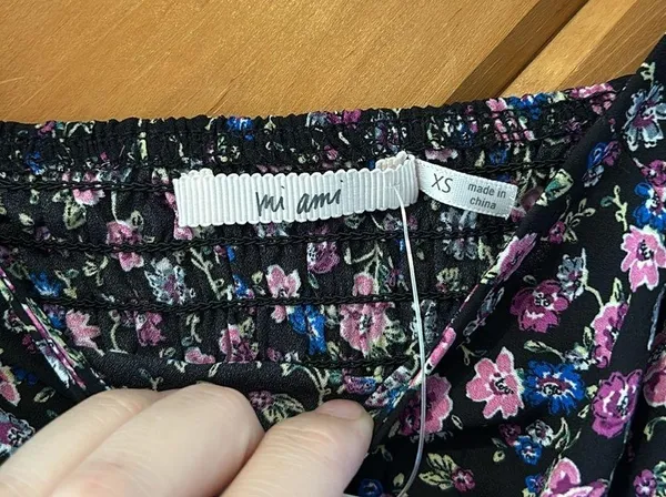 Francesca’s Analise Bustier Peplum Floral Blouse NWT - Image 6