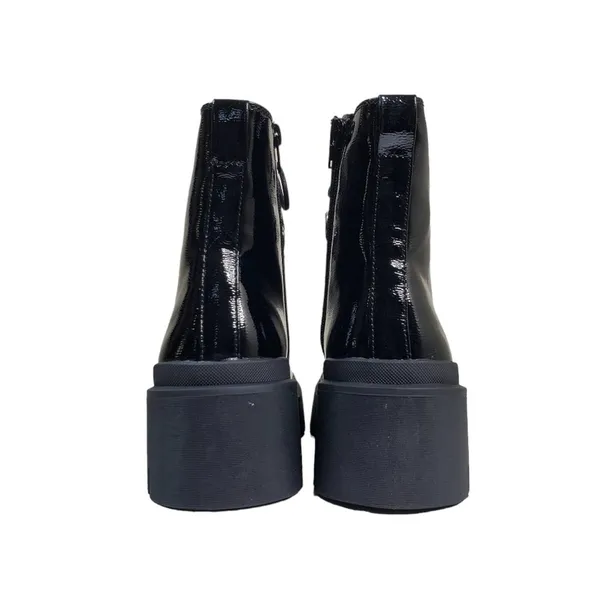 CALL IT SPRING Womens 9 Sidney Platform Lace-up Boot in Black NEW - Image 7