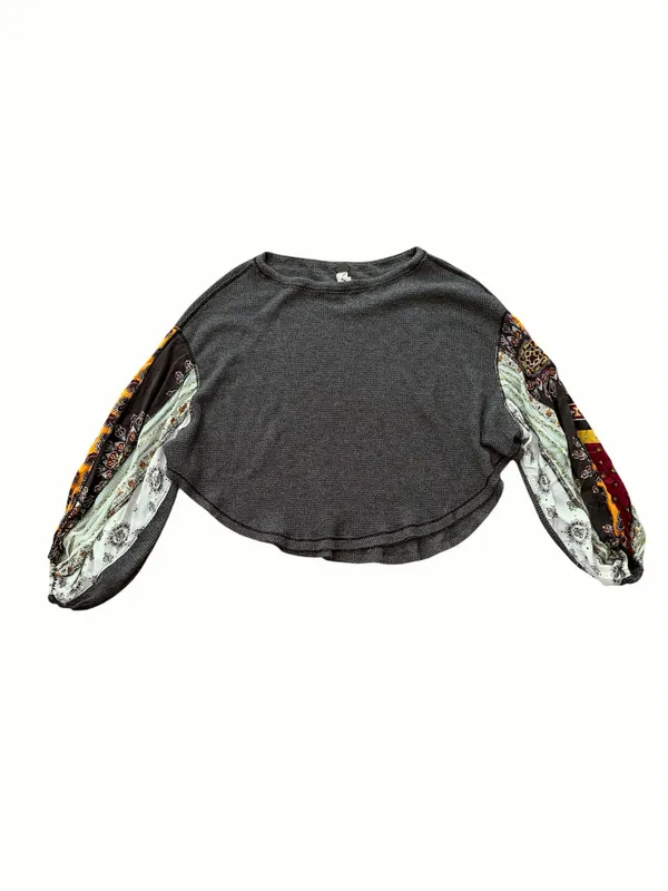 We The Free Blossom Thermal Top Size XS Oversized - Image 2