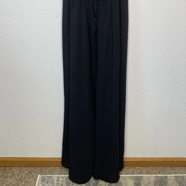 H&M Black Halter Maxi Dress - Image 4