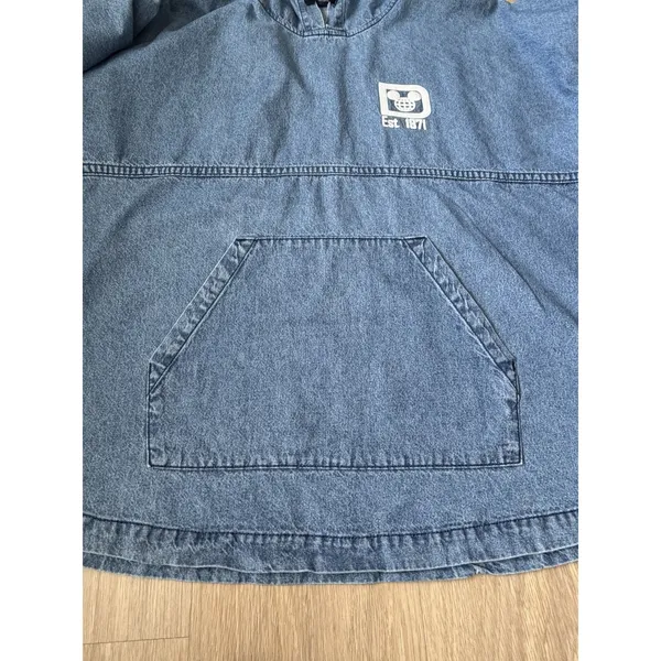 Walt Disney World Spirit Jersey Size Medium Denim Hoodie Pullover - Image 10