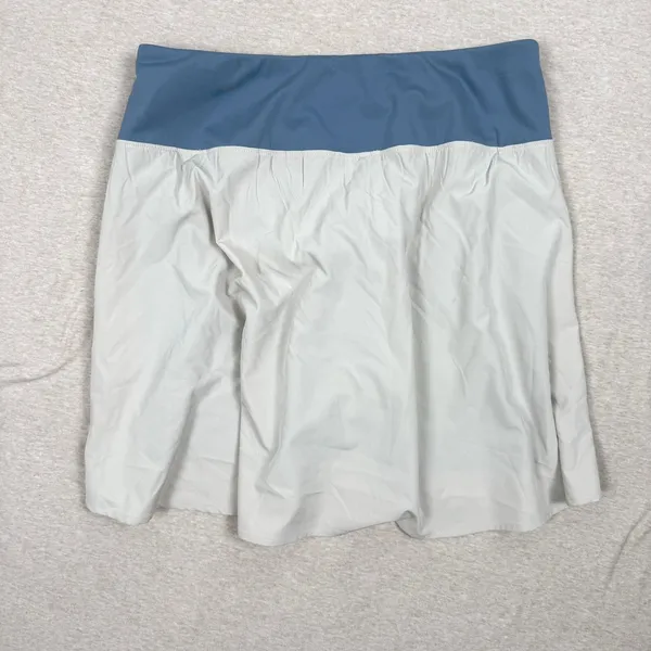 Aventura Skort Women's Tan Blue Athletic Skirt Shorts Tennis Golf‎ Hiking - Image 3
