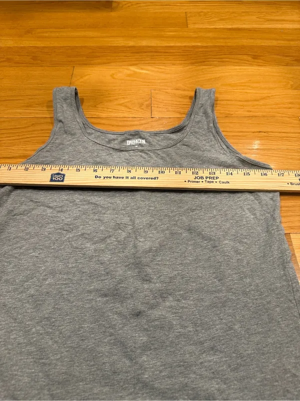 Duluth trading company women’s gray tank top size medium . - Image 4