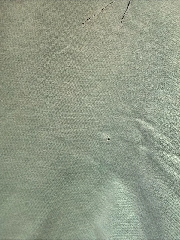 Vintage Key West Florida Graphic Crewneck Sweatshirt Pastel Blue Light Teal - Si - Image 4