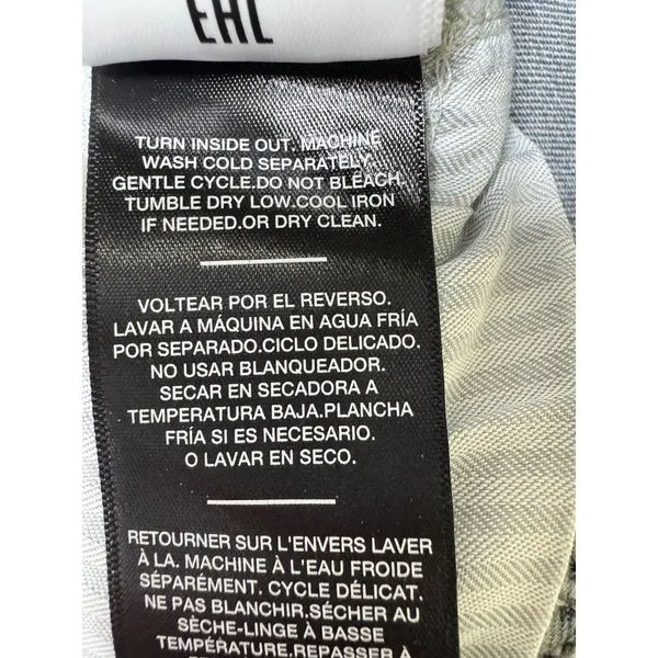 7 For All Mankind Dojo Jeans Gray‎ Women's Size 29 - Image 13