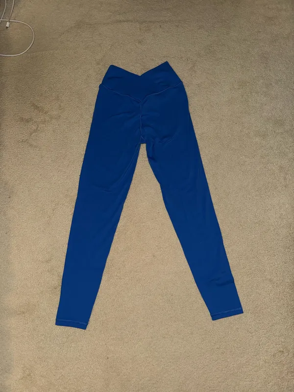 OFFLINE by Aerie Blue Leggings Crossover - Image 2