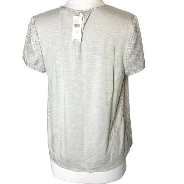 NWT Anthropologie‎ Dolan snakeskin pleat swing top - Image 8