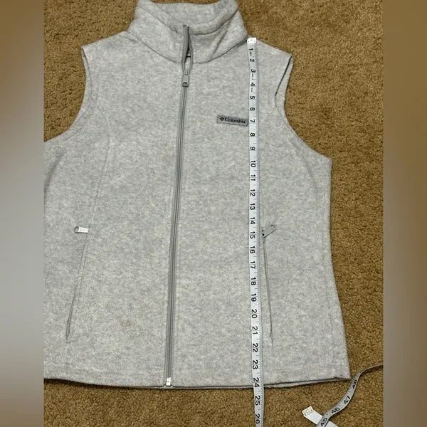Columbia Gray Sawyer Rapids 2.0 Fleece Vest - Image 11