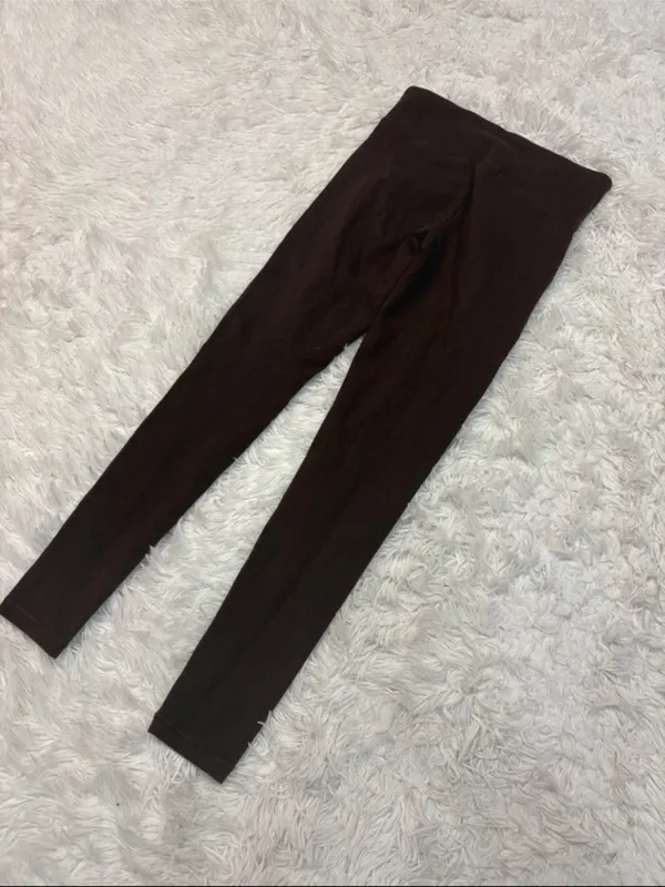 Aritzia homestretch Basic High-Waist Solid Leggings - Dark Brown - Image 2
