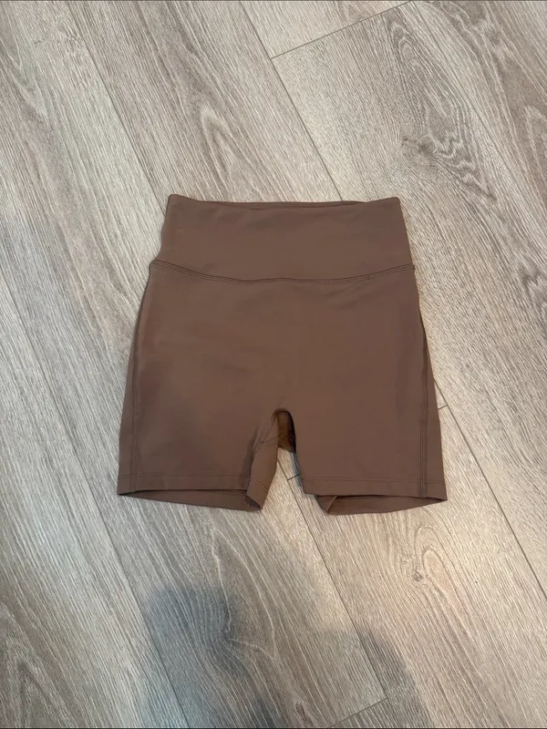 LYFTLYFE FORCE WOMEN'S SHORTS 4 Brown Chocolate Size Small - Image 3