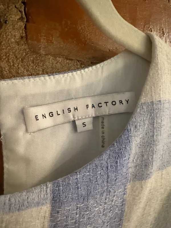 English Factory Gingham Dress - Image 2