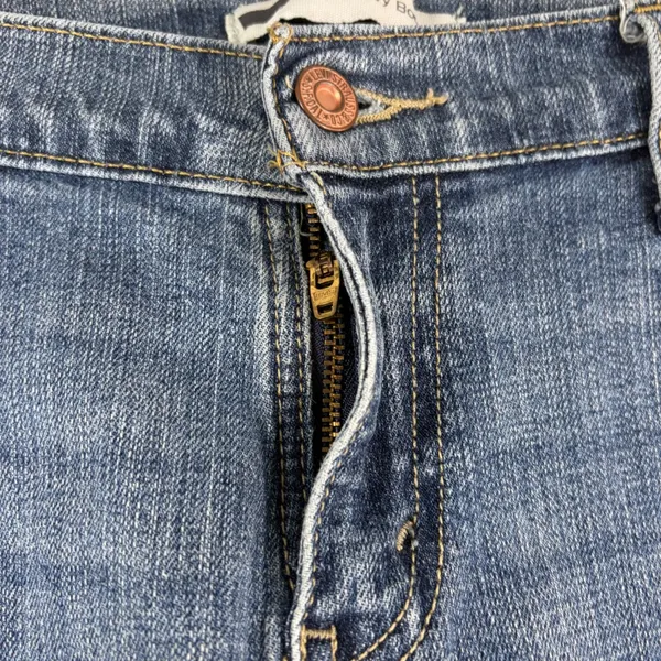 Levis 529 Curvy Boot Cut Jeans Womens 14 Short Medium Wash Denim Blue Stretch - Image 12
