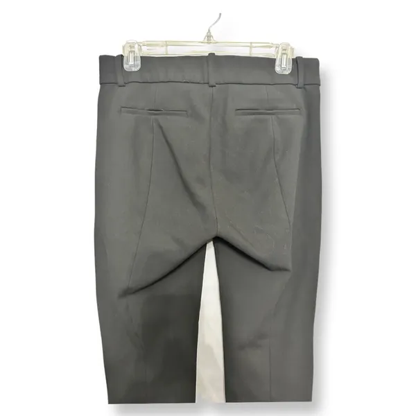 J Crew Womens Career Dress Pants Black Flat Front Skinny Stretch Pockets 6 - Image 5