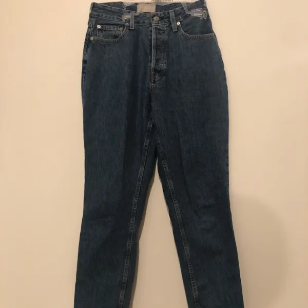 Everlane Curvy Cheeky Jean High Rise Women Size 29 Blue Denim Stretch Jeans - Image 2