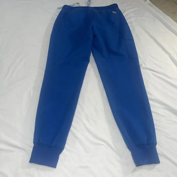 Figs Technical Collection Hospital Scrubs Pants (Women's X-Small) Blue XS Jogger - Image 7
