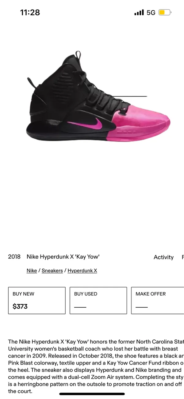 Nike Hyperdunk Basketball Shoes Women’s 7.5 - Image 14
