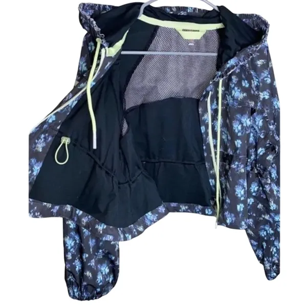 FREE PEOPLE FP MOVEMENT Break My Heart Hooded Jacket Sz L New w/o Tag MSRP $128 - Image 6