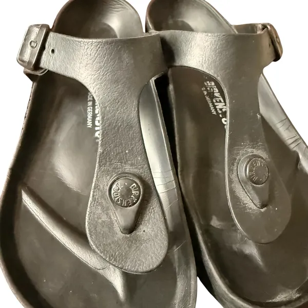 Birkenstock Gizeh Eva Anthracite Thong Sandals Flip Flips Black EU 36 US 5-5.5 - Image 3