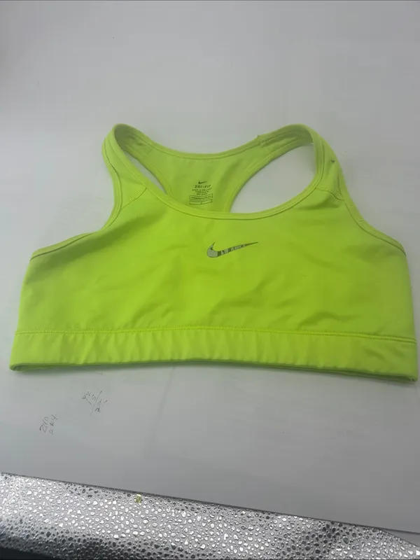 Nike Neon Lime Racerback Sports Bra - Image 9