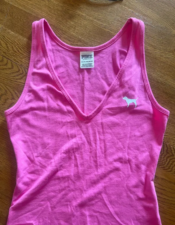 PINK Victoria’s Secret Pink Sleeveless Bodysuit XS - Image 2