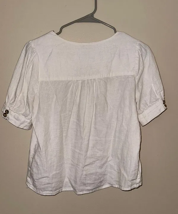 Madewell Linen Top - Image 3