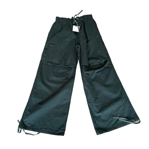Superdown Army Green Cargo Pants Small Baggy Wide Leg Jogger Revolve $82 NEW - Image 8